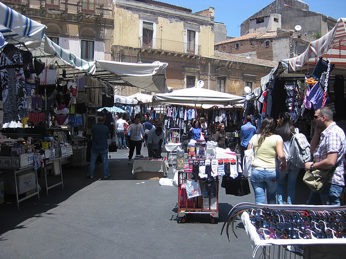 Shopping a Catania - strade piene